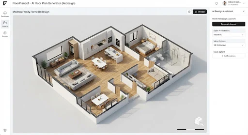 Illustrative cutaway home concept